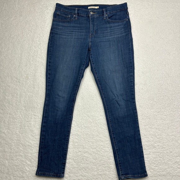 Levi's Denim - Levi's 311 Womens Jeans 32 Blue Denim Shaping Skinny Mid Rise Stretch Medium